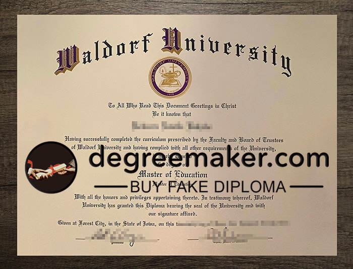WhatsApp: +86 19911539281 Buy fake Waldorf University diploma.