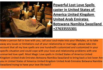 Immediate Lost Love Spell Caster In Botswana ||@+27633555301 ||@!|}Gaborone Botswana Namibia}