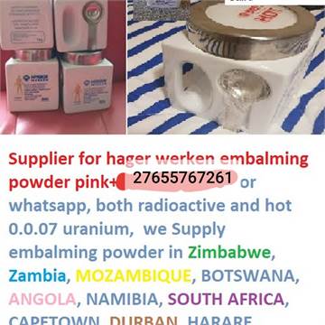 (+27)-655767261 Best Hager Werken Embalming Compound Powder Supplier in ZAMBIA, NAMIBIA, ZIMBABWE