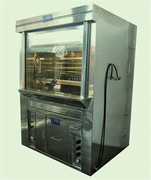 HORNO ECOLOGICO " DUAL " PARA POLLOS A LA BRASA