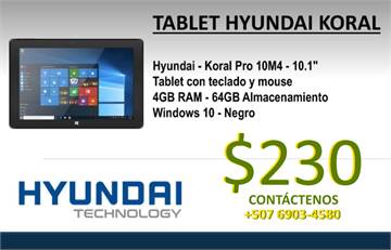 PROMO: Tablet HYUNDAI con Windows 10s