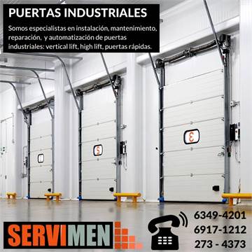 Rampas y puertas Industriales | Instalación | Mantenimiento | Reparación