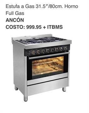 Estufa Gasco como nueva