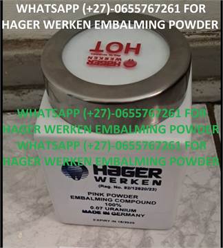 ((+27655767261)) Buy-Hager-werken-embalming-powder-pink-and-white in Zambia, Namibia, Angola