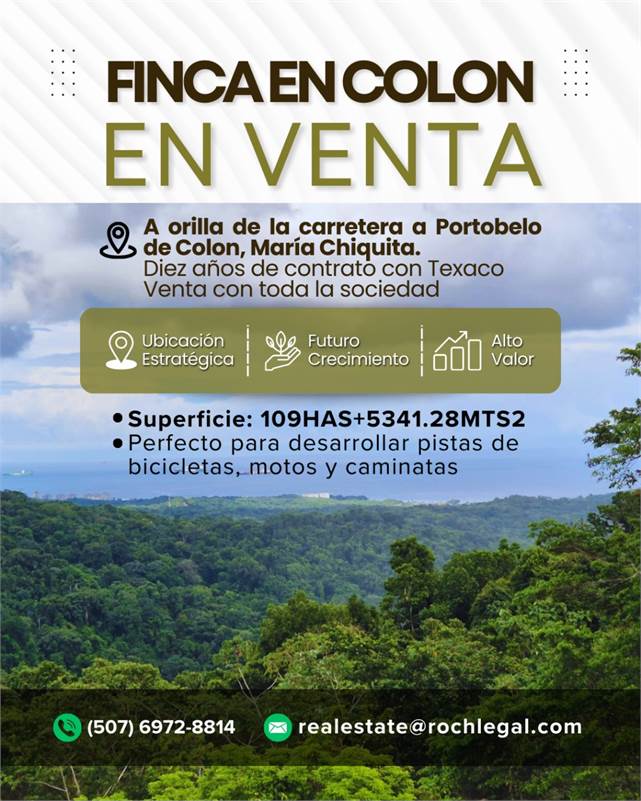 GRAN OPORTUNIDAD EN COLÓN