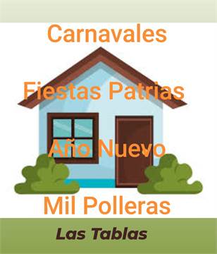 Alquiler de Casas para eventos en Las Tablas